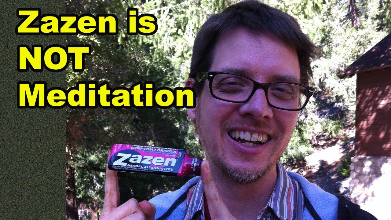 Zazen is Not Meditation