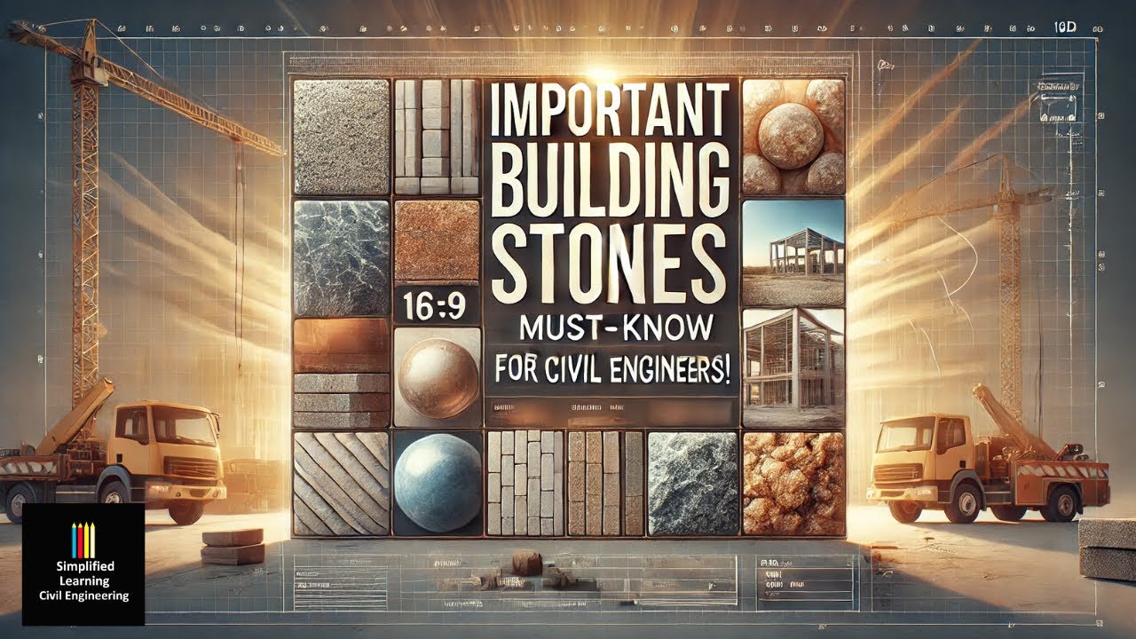 Important Building Stones Every Civil Engineer Must Know! 🏗️💡[Handwritten Illustrations / No Voice]