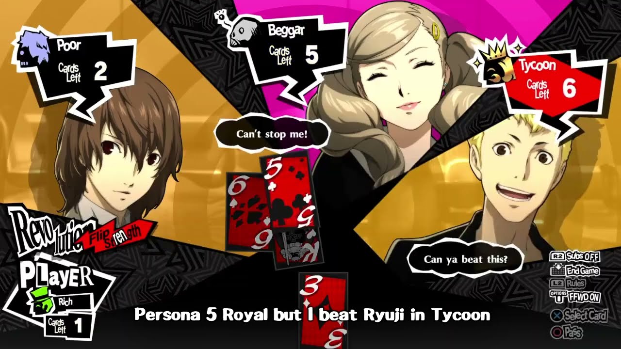 My Personal Favourite Moments from my P5R Tycoon videos