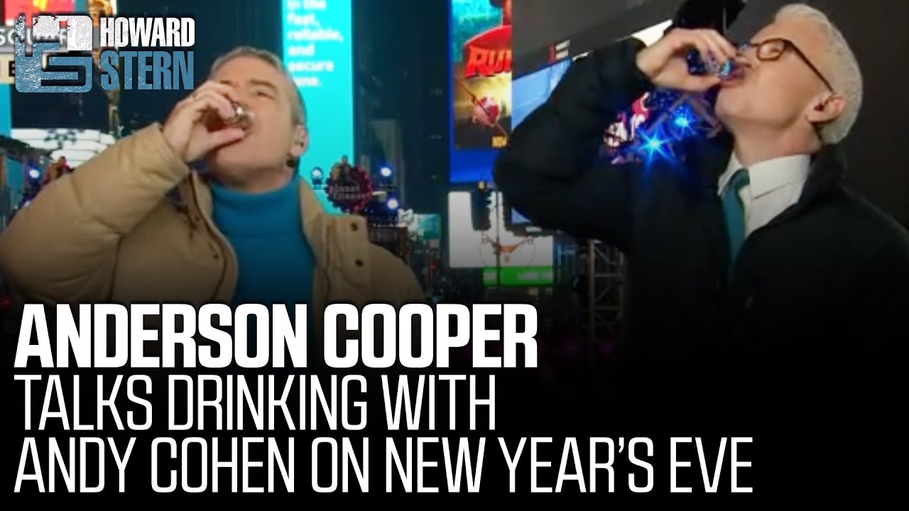 Will Anderson Cooper Be Drinking on CNN&rsquo;s New Year&rsquo;s Eve?
