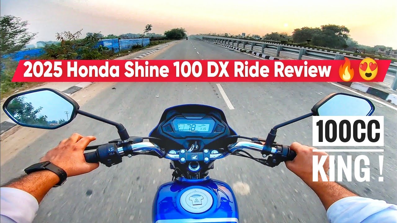 2025 Honda Shine 100 DX Detailed Review | 100cc Ka Boss! | Better Than HF Deluxe Pro? | 