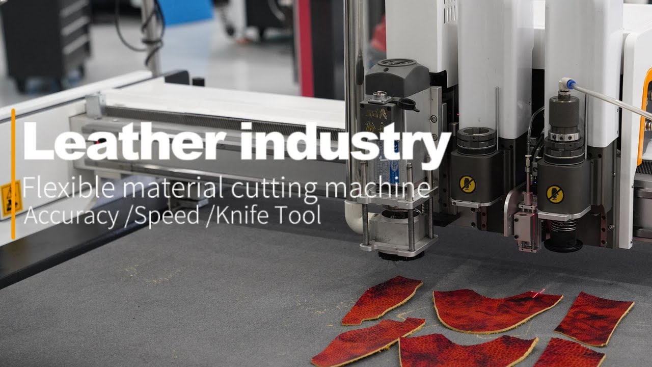 CNC cutting machine for Leather industry
