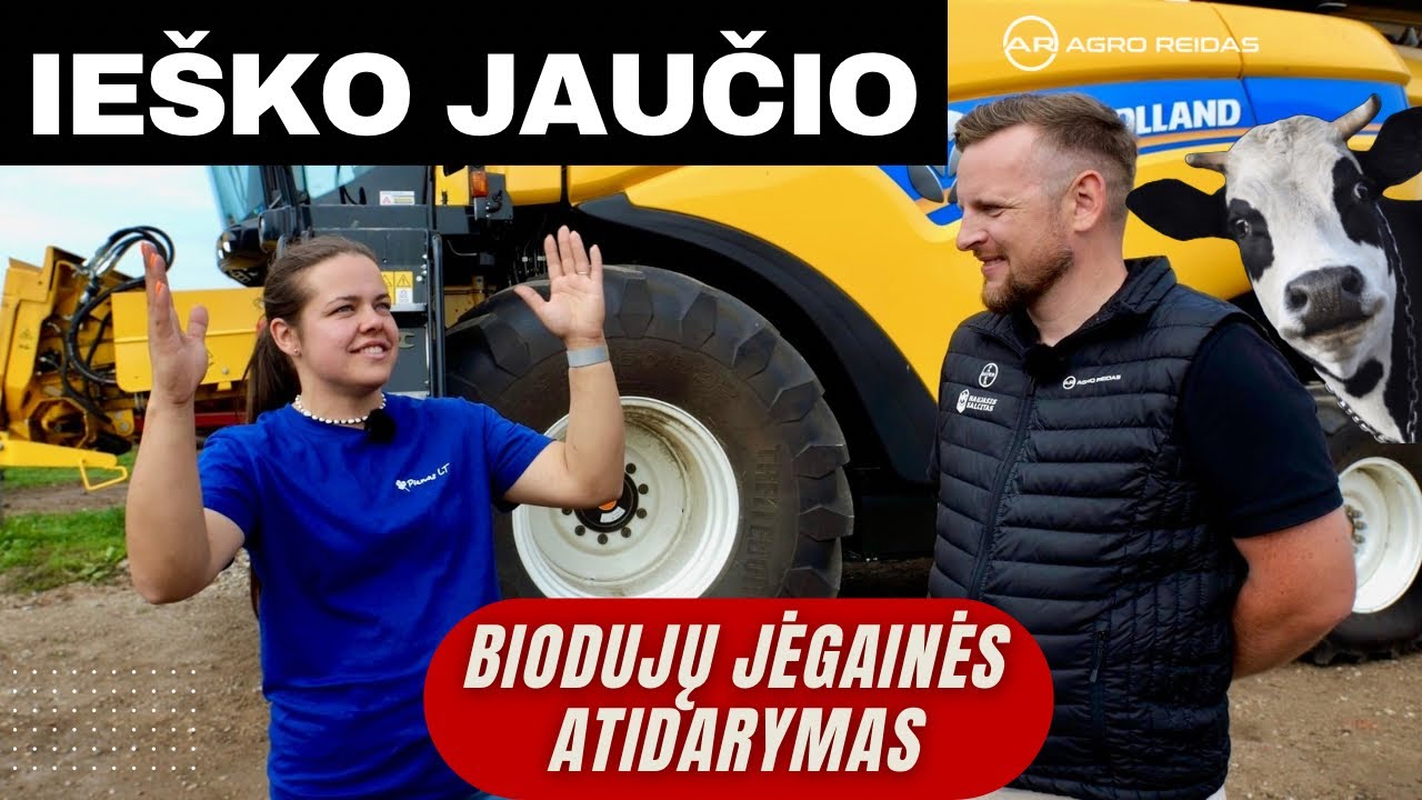 Kaip viena karvė bando Akvilės kantrybę? || Biodujų jėgainės atidarymas || AGRO REIDAS