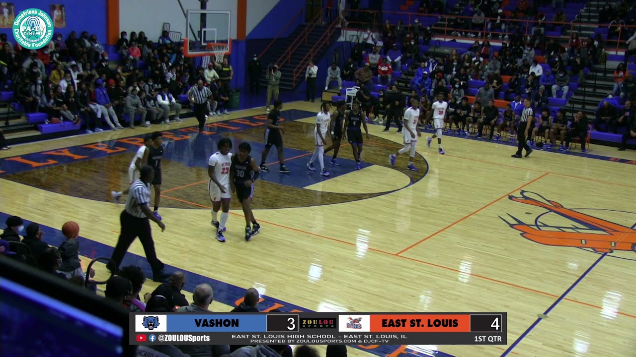 VASHON VS EAST ST LOUIS (FULL GAME) - BOYS HIGH SCHOOL BASKETBALL -  FEBRUARY 12, 2022