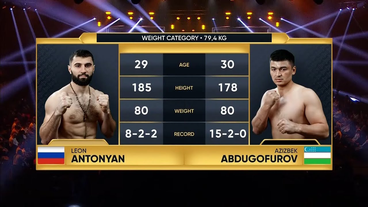 76.2kg Leon Antonyan (RUS) vs Azizbek Abdugofurov (UZB) | IBA Champions' Night | April 20, 2024