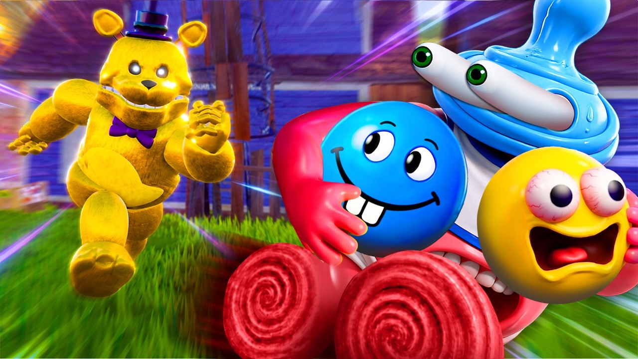 Verity, Falsity i Binky Drinky grają w: Hello Neighbor MOD FAST Fredbear