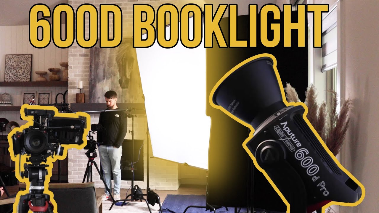 Aputure 600D Booklight - Behind The Scenes