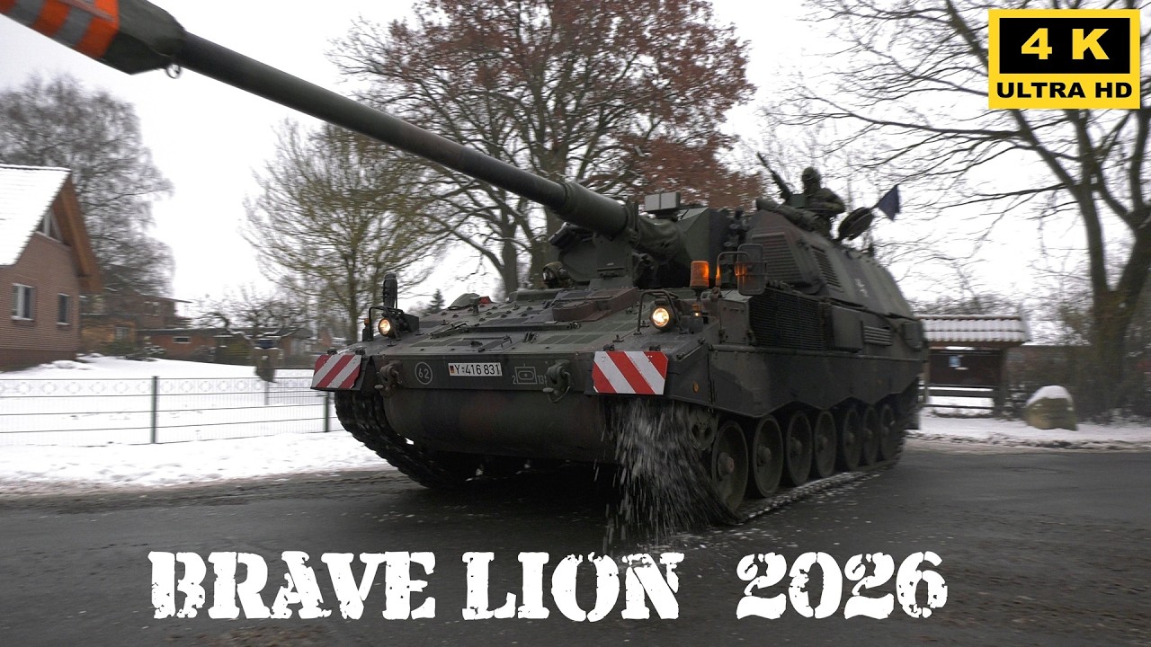 Bundeswehr Manöver Brave Lion Panzerbrigade 12 