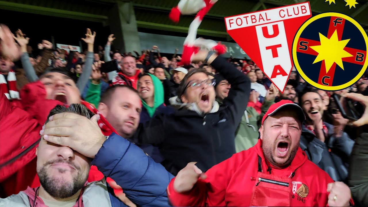 UTA Bătrâna Doamnă egalează la ultima fază, FCSB 3 cartonaşe roşii la Arad, meci de povestit..
