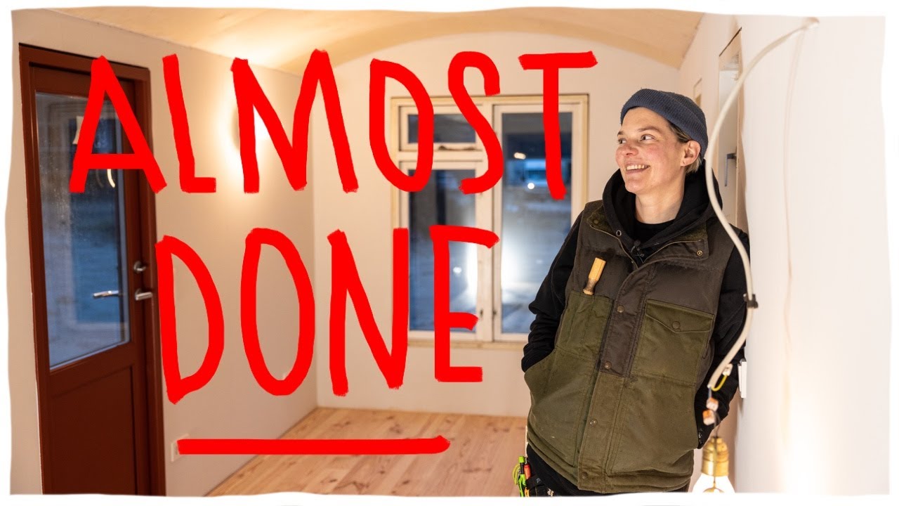 I can't believe we did it in 6 days!! (Building a Tiny House FAST)