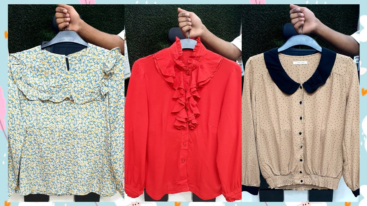 Western shirt and tops collection 🌸#thrift_shop 