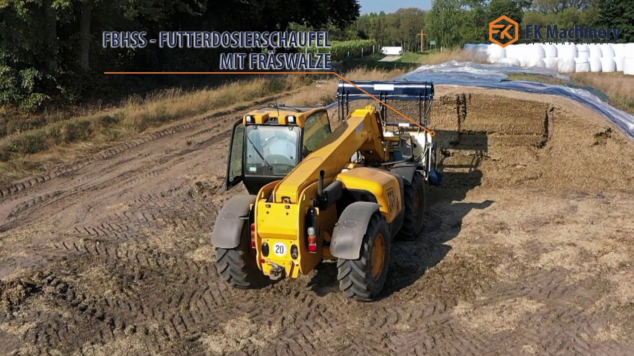 FK Machinery® - FBHSS - Futterdosierschaufel mit fräswalze