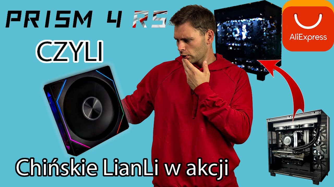 Wentylator aRGB z AliExpress: tani i dobry? | Recenzja Prism 4 RS