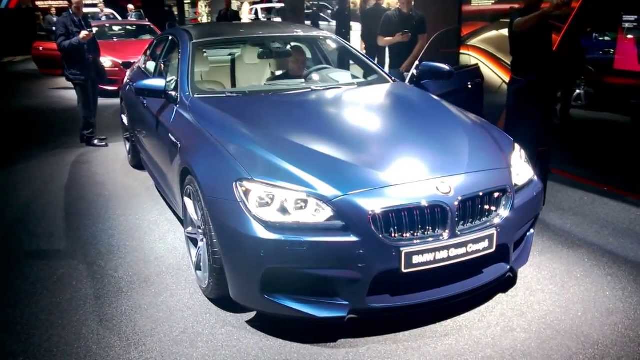 BMW M6 Gran Coupe / 2013 Frankfurt Motor Show / Frankfurtin auton&auml;yttely / IAA