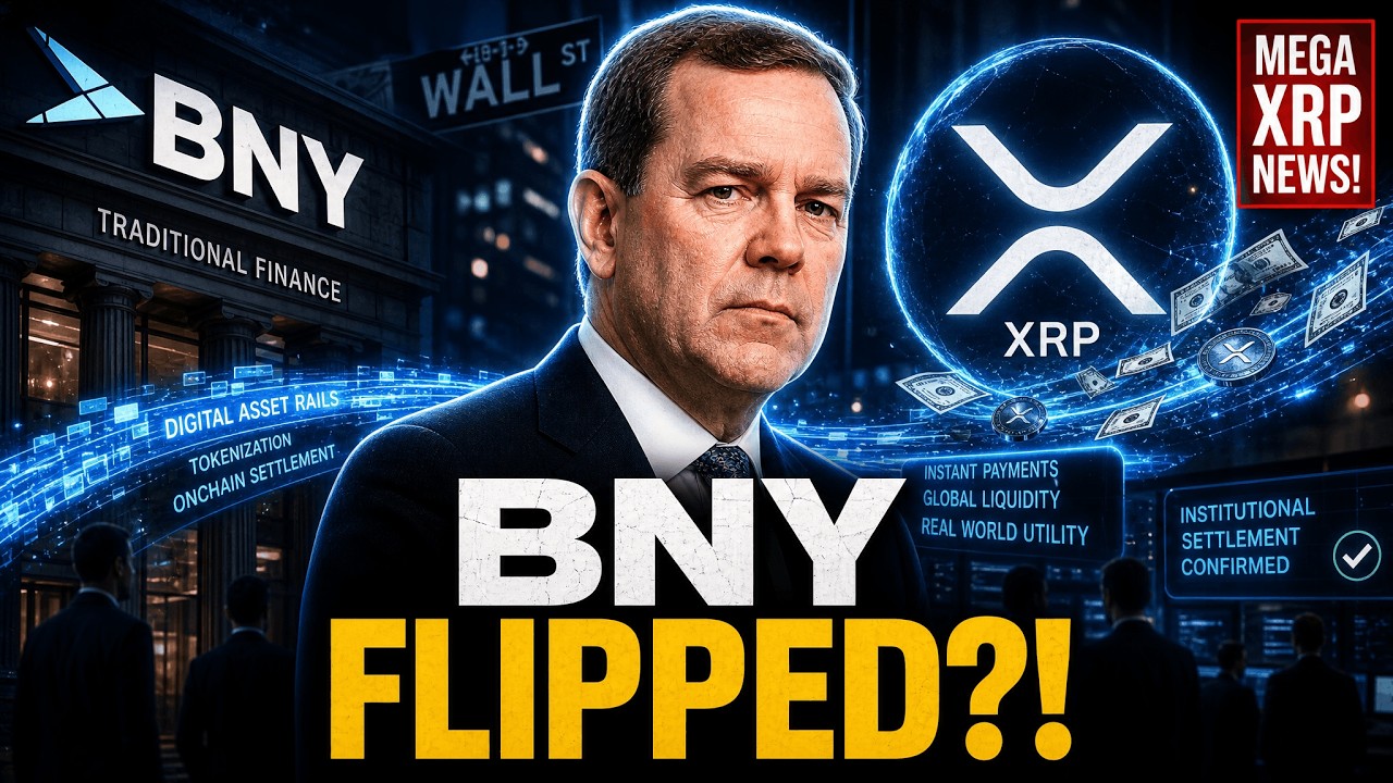 BNY JUST FLIPPED COMPLETELY & RIPPLE IS A PART OF IT! (MEGA XRP NEWS!)