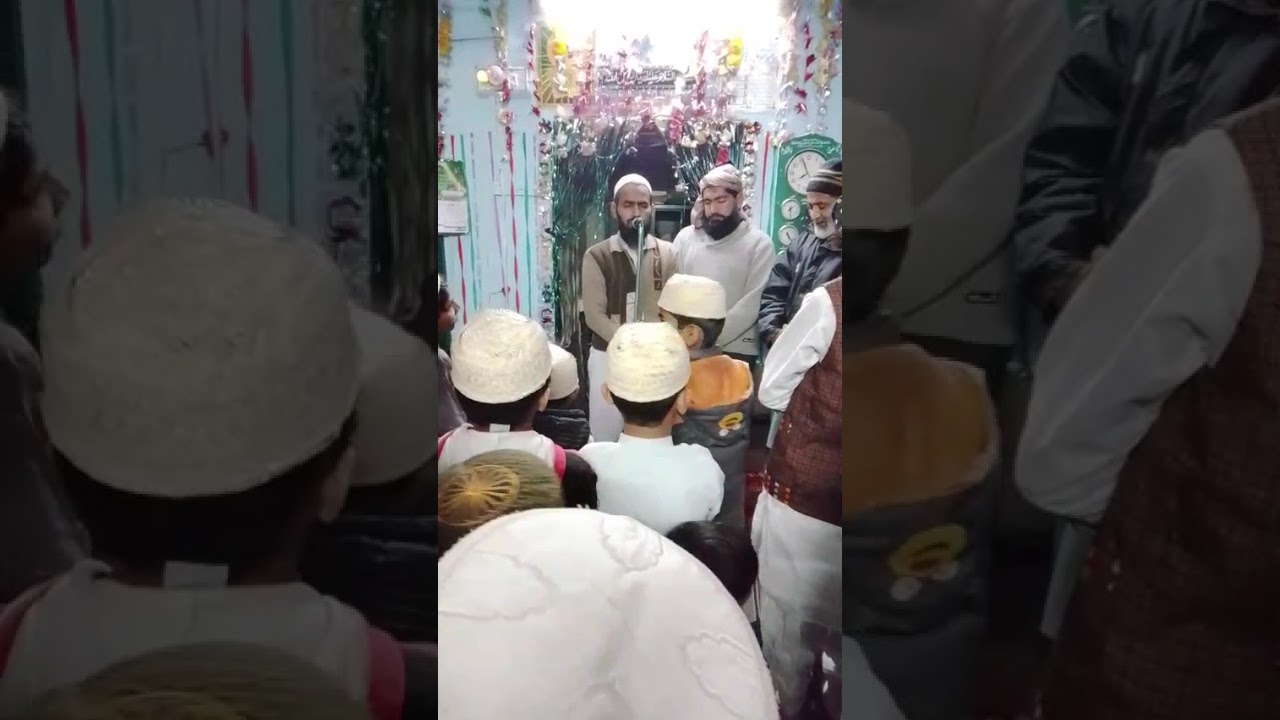 Mustafa jaan e Rehmat pe lakhoo salam,byMudassar Ahmad at masjid 9 block ctm multan