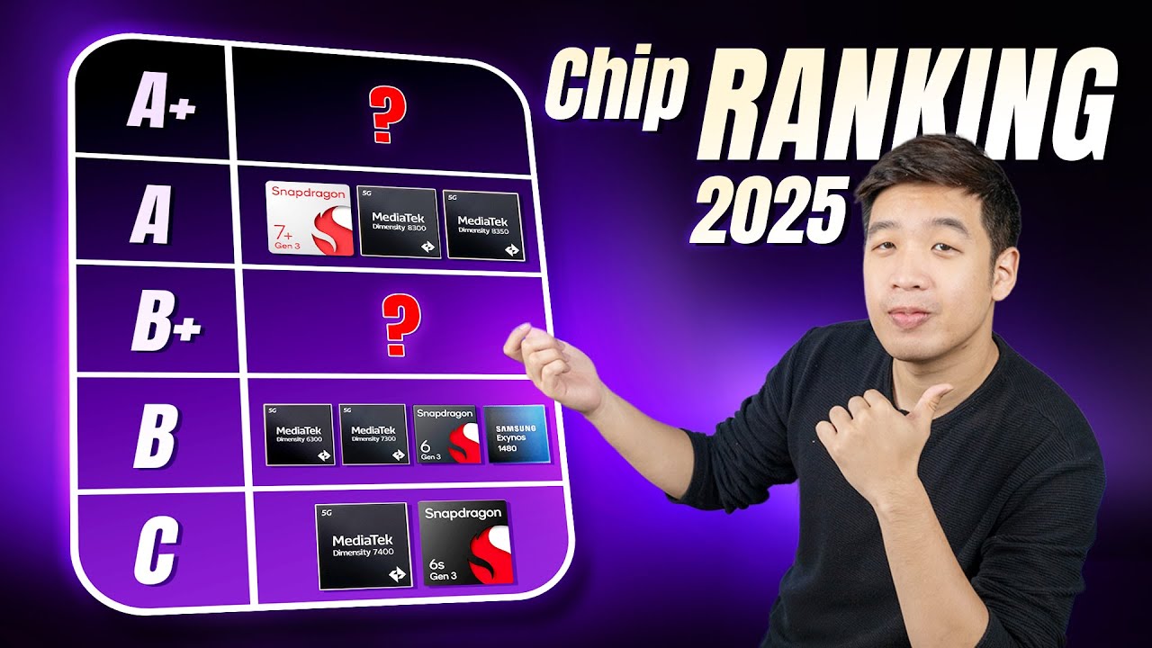 Xếp hạng TẤT CẢ chip tầm trung nửa đầu 2025: MediaTek QUÁ MẠNH?