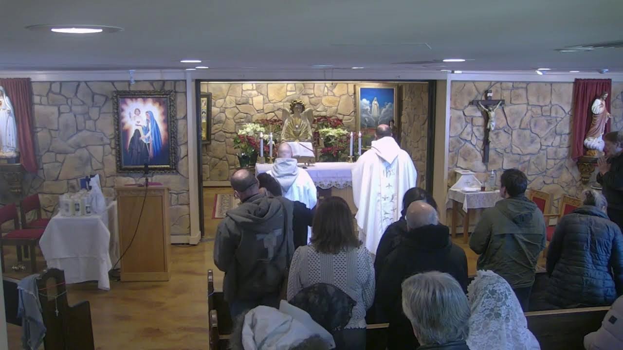 Monday February 2, 2026 | The Rosary and Mass from The Blue Army Shrine of Our Lady of Fatima