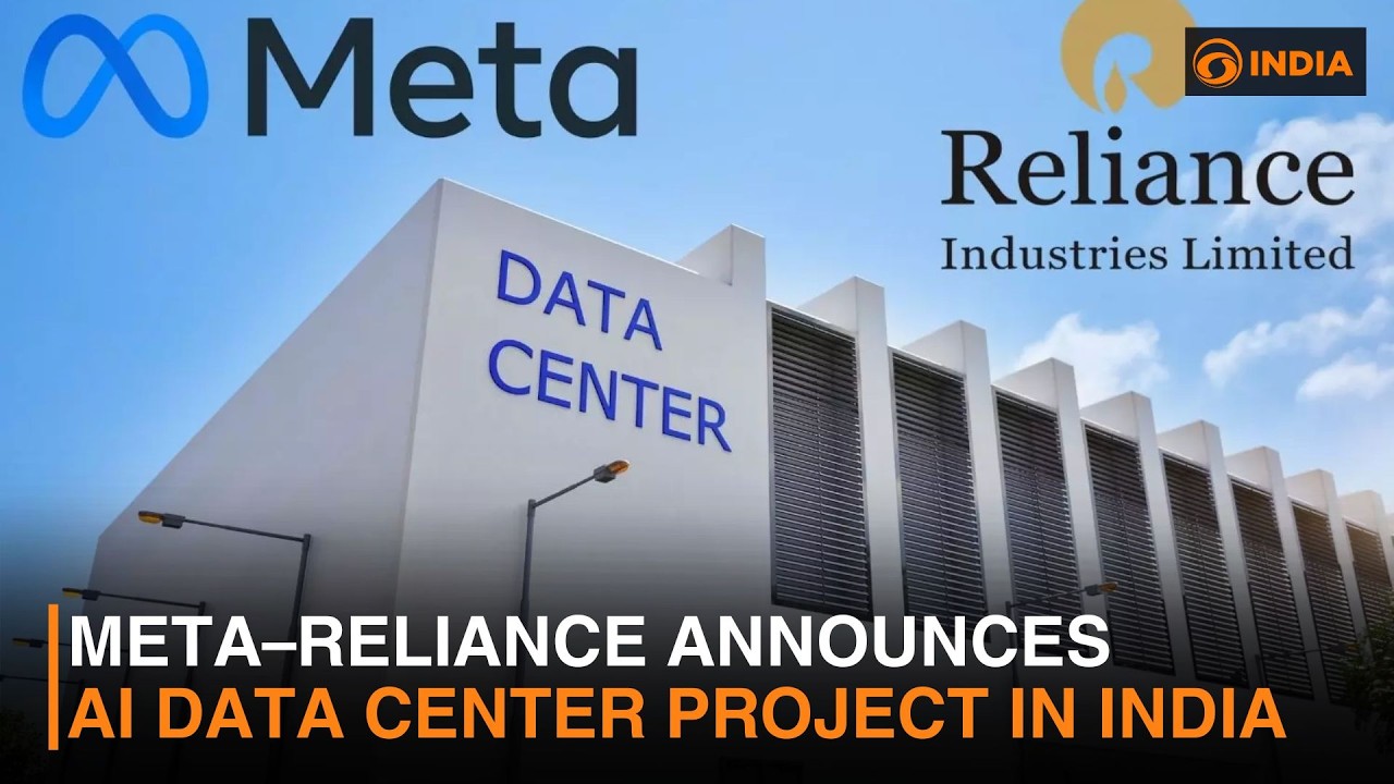 Meta and Reliance Industries announce landmark AI data center project in India