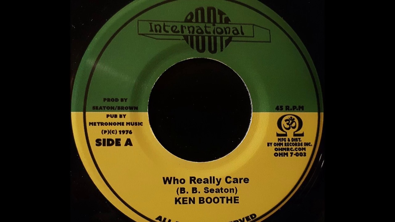 KEN BOOTHE - Who Really Care [1978]