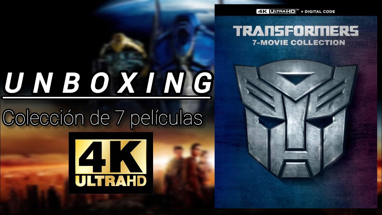 Transformers: Saga completa | Formato físico | 4K | BluRay |