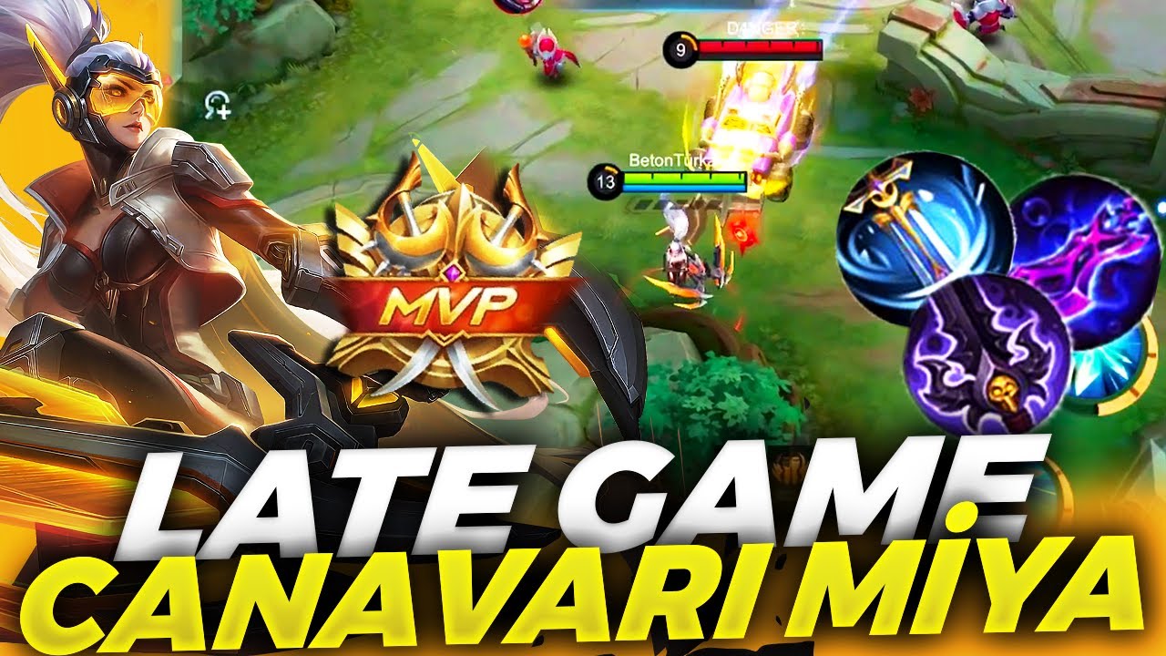 ERKEN OYUNDA DÜŞMEYEN MİYA LATEDE AFFETMEZ | Mobile Legends