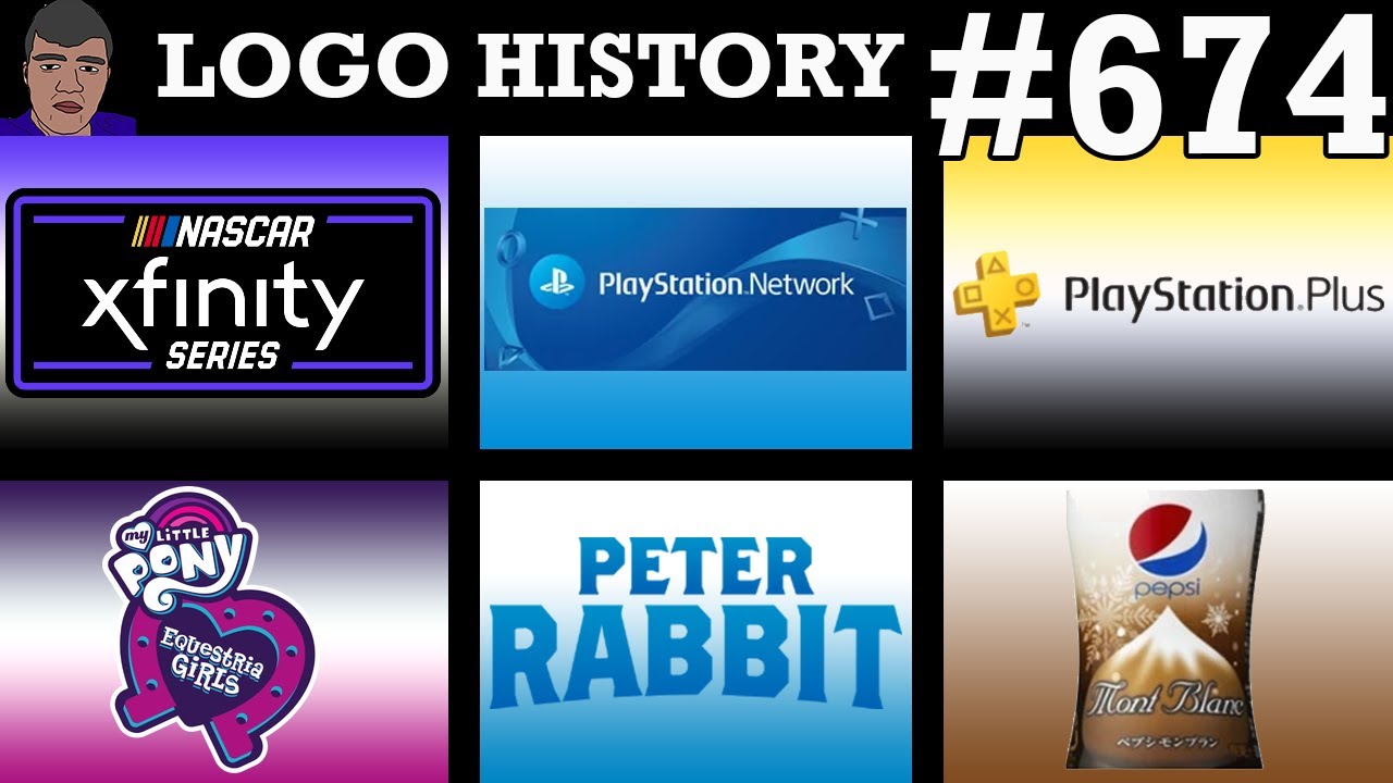 ИСТОРИЯ ЛОГОТИПА #674 — PlayStation Plus, PlayStation Network, серия NASCAR Xfinity и многое друг...