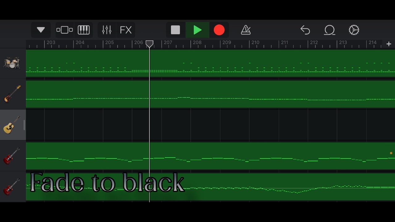 Metallica - Fade to black (GarageBand cover!)