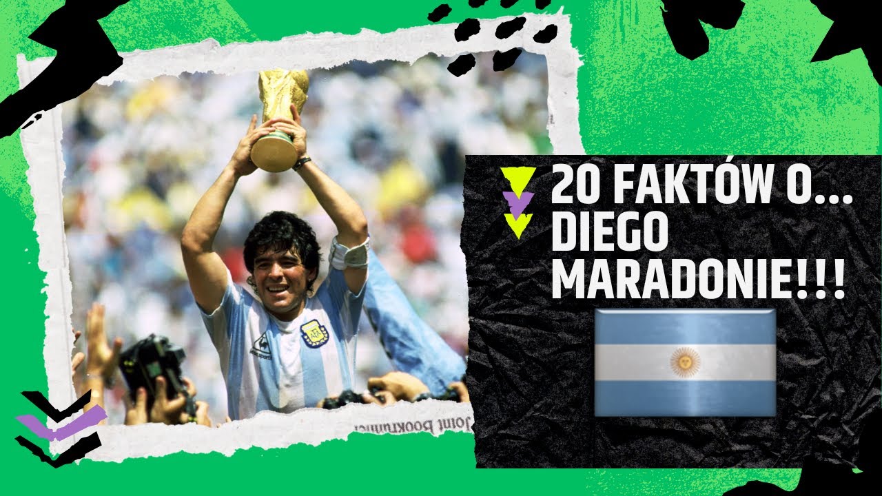 20 FAKTÓW O... DIEGO ARMANDO MARADONA! (LEGENDARNE CIEKAWOSTKI #1)