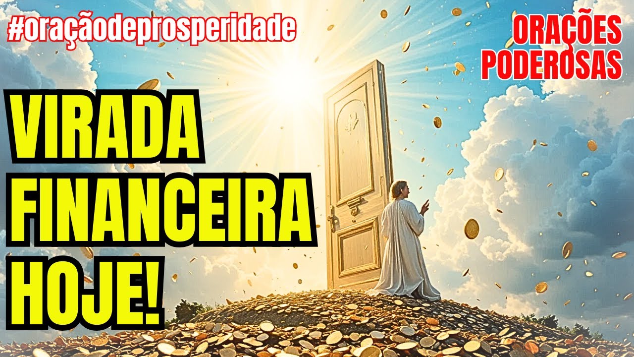 🗝️ ORAÇÃO DA VIRADA FINANCEIRA! - DEUS TOCA SUAS FINANÇAS HOJE! 💰