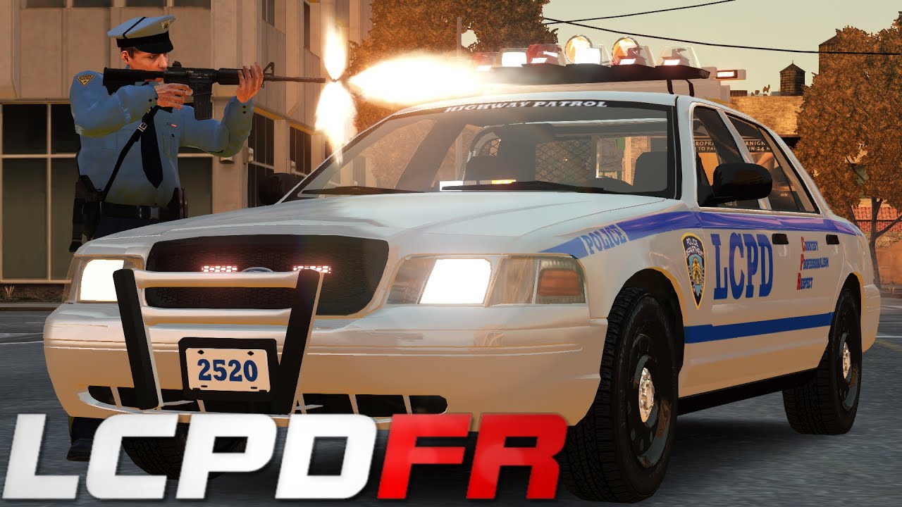 GTA 4 LCPDFR #19 - Pursuits In Alderney | ASP '11 CVPI
