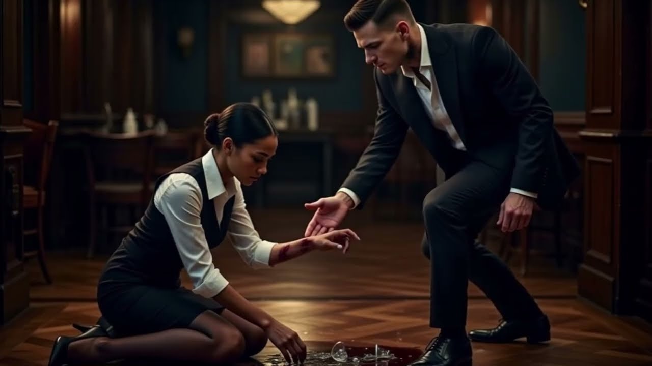 Mafia Boss found out His Black Waitress Hiding new Bruises — but He Did something Terrified everyone