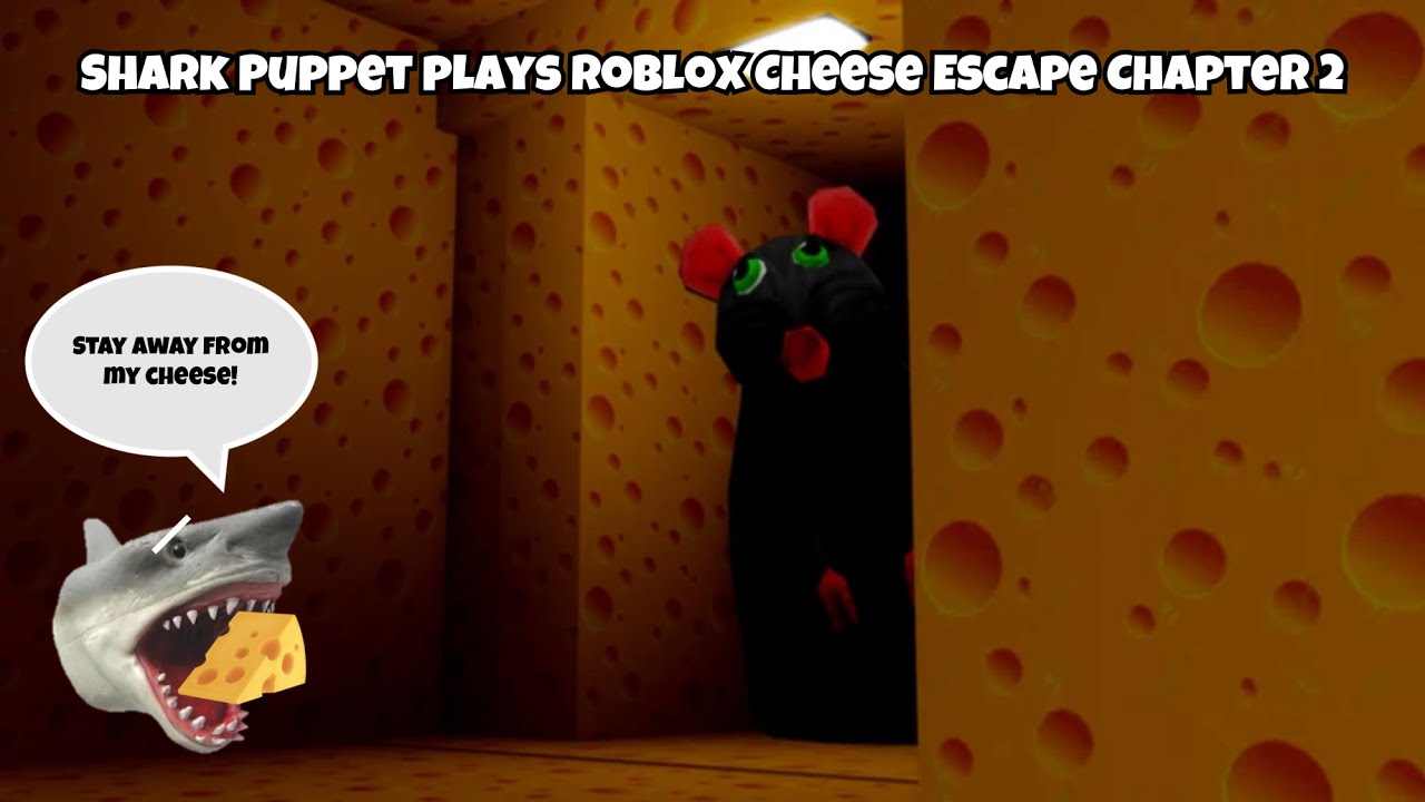 SB Movie: Shark Puppet играет в Roblox Cheese Escape Chapter 2!