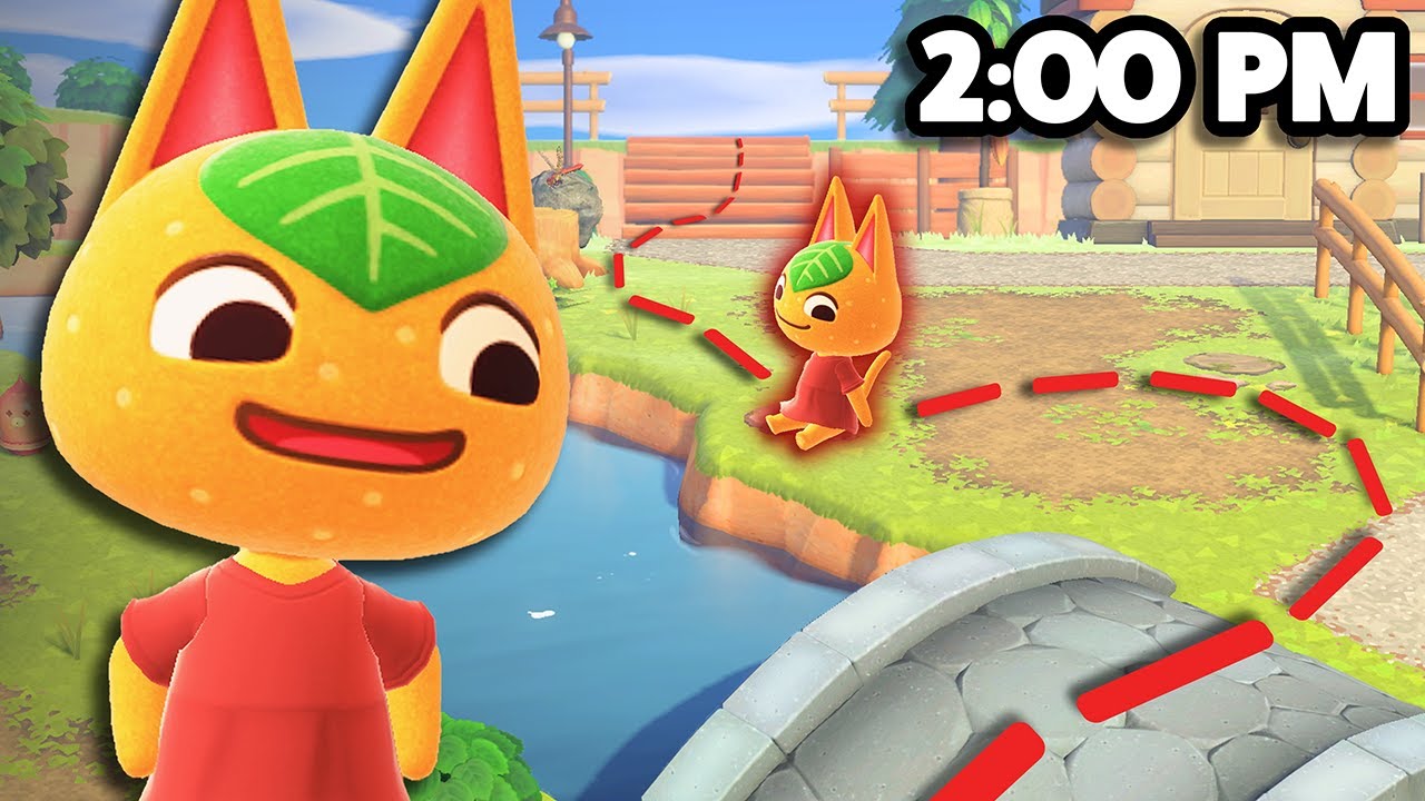 Как жители деревни Peppy Animal Crossing проводят целый день?