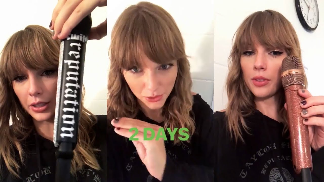 Taylor Swift | Instagram Story | 6 May 2018 [ 2 Days Til Reputation Tour ]