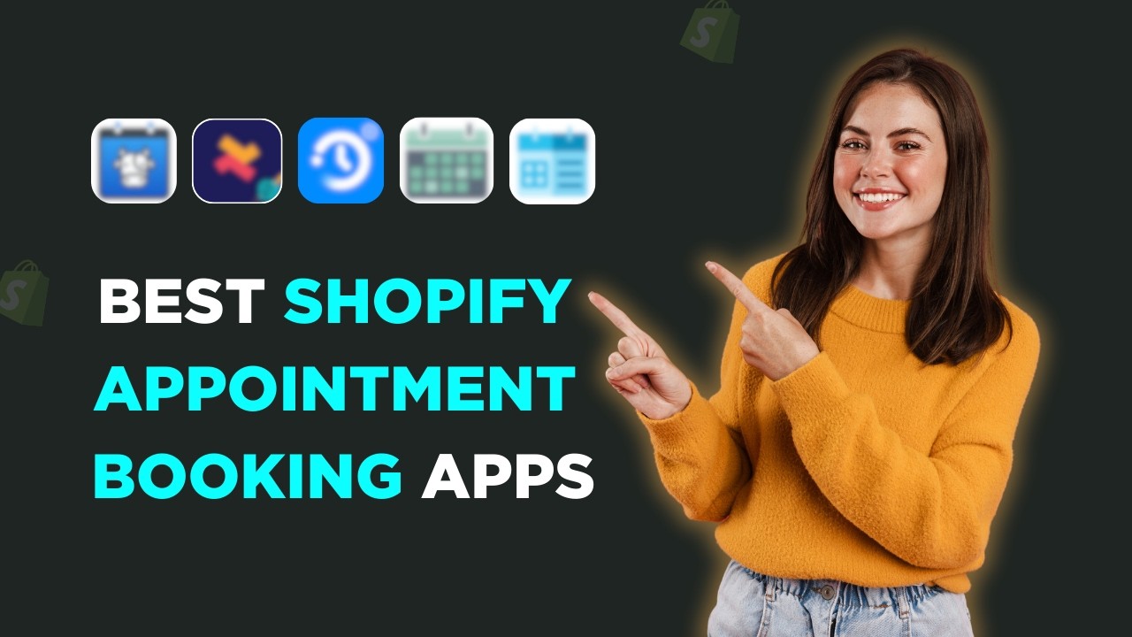5 Best APPOINTMENT BOOKING Shopify apps (2026) | Calendar Scheduling apps