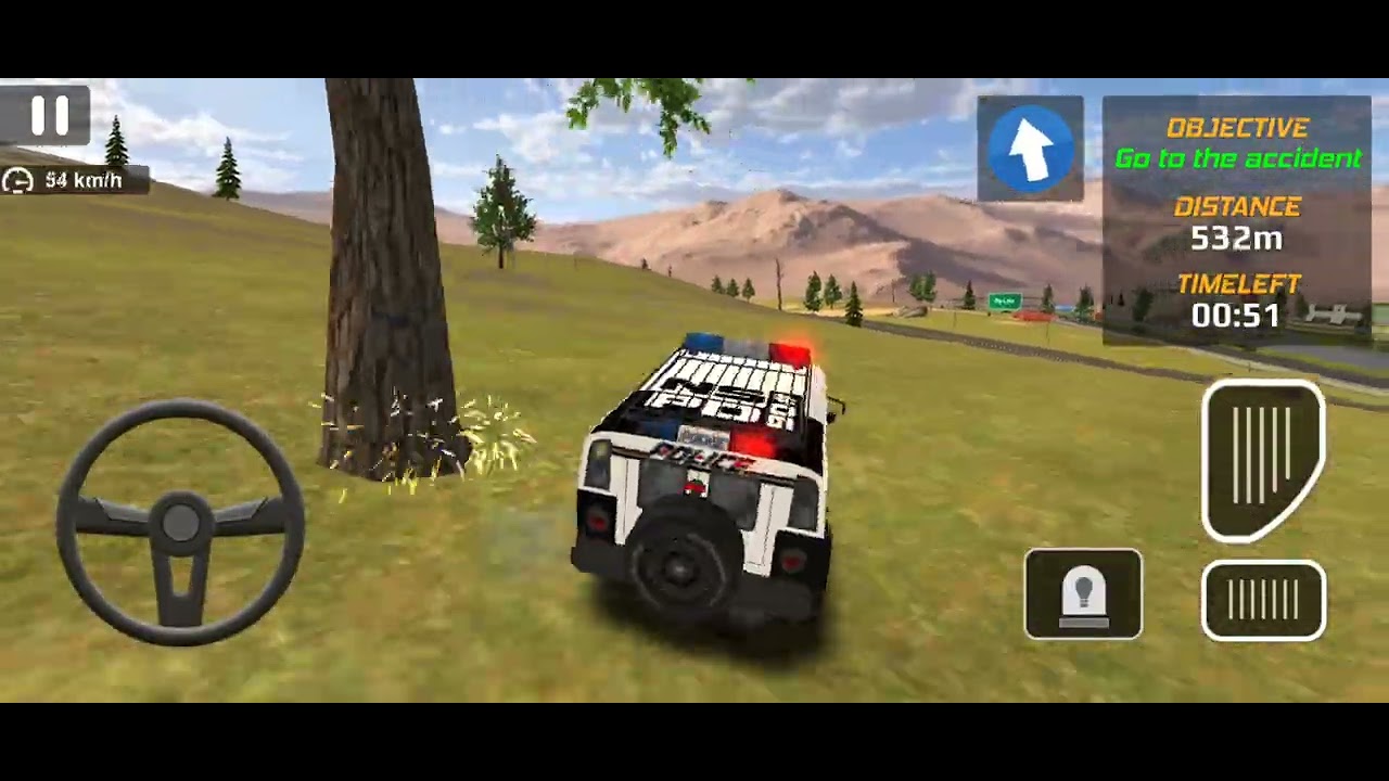 Police car chase cop simulator best game for android 3D view of the day support this @astroxyt-k4e