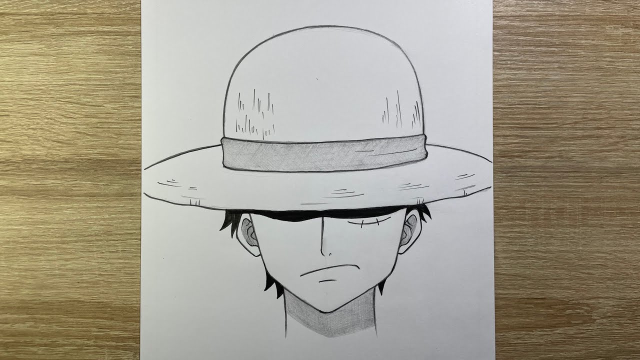 Comment Dessiner Luffy de One Piece | Méthode Facile et Rapide Étape par Étape