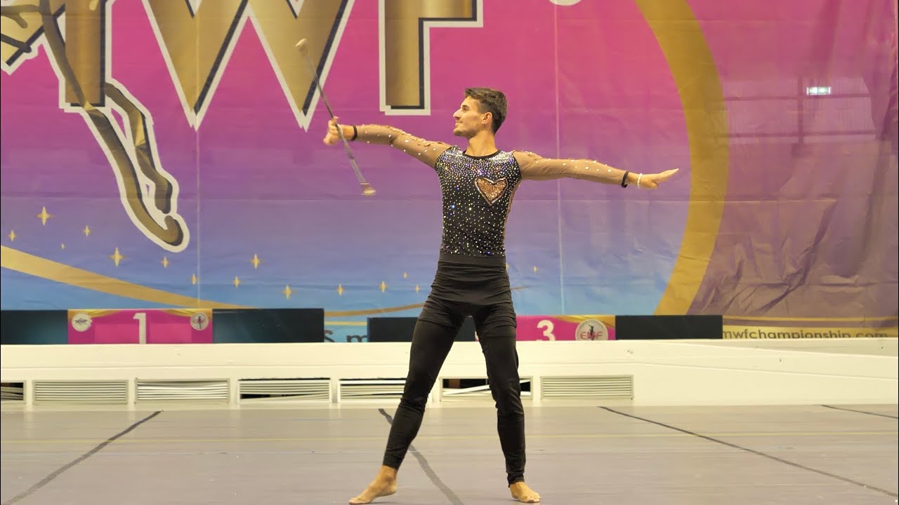 *BELLA JUNIOR Chotebor* - solo acro BATON men-XX European Majorette Championship MWF -Monza 2025
