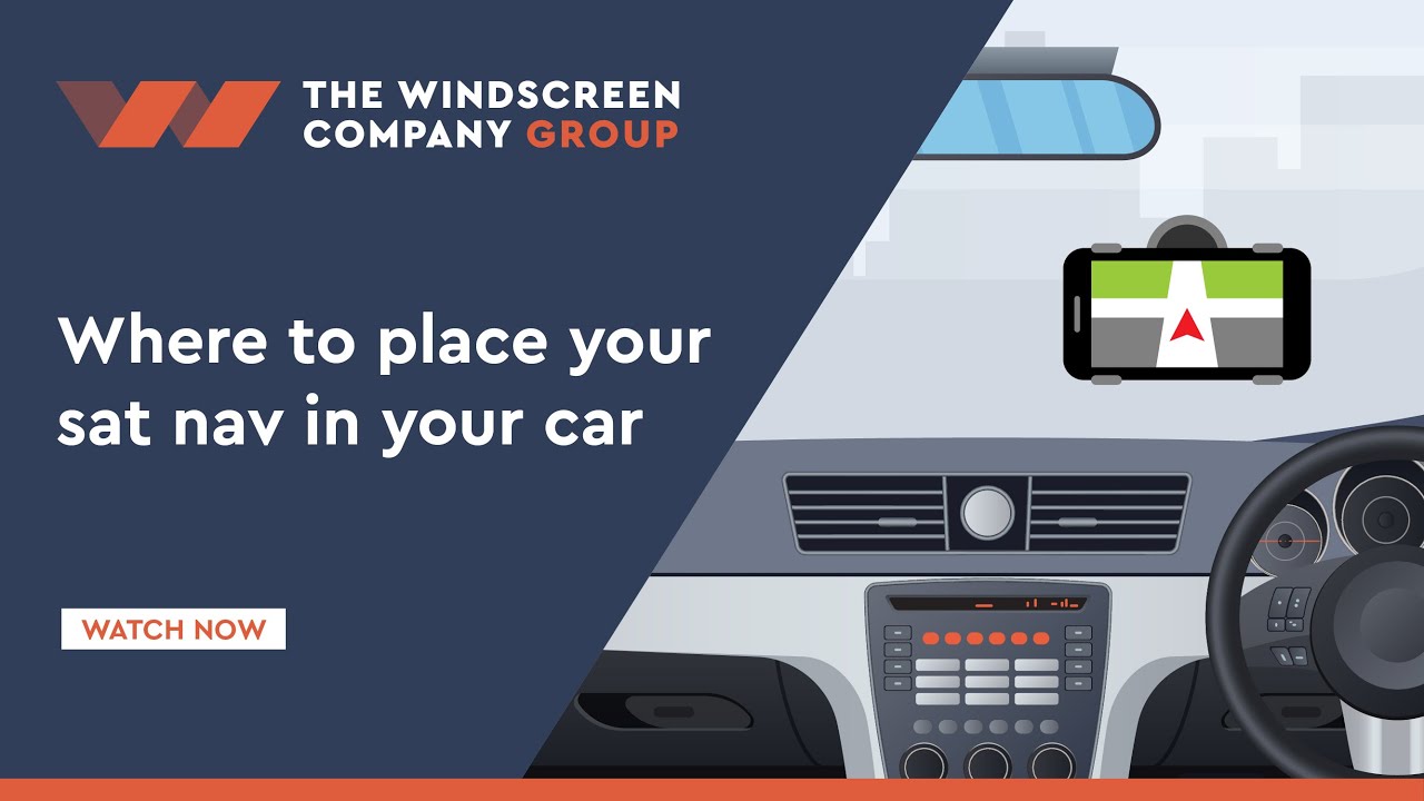 Where to Place your Sat-Nav in your Car