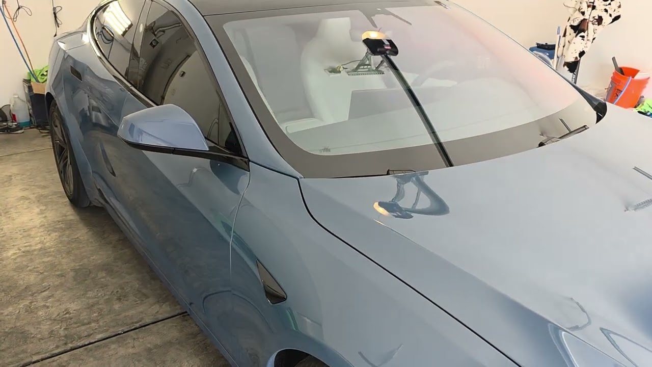 2026 Tesla Model S. All windows have a Nano Ceramic film