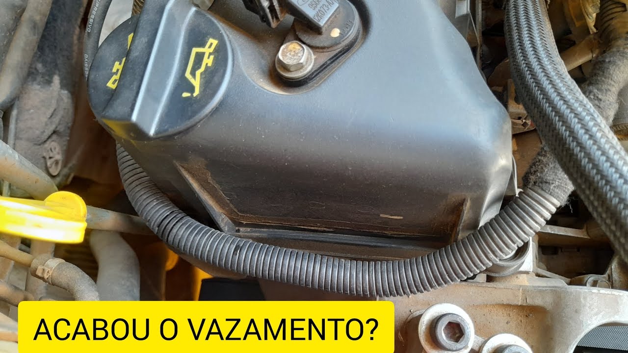 VAZAMENTO NA LATERAL DA TAMPA DE VÁLVULAS - FIESTA ZETEC ROCAM