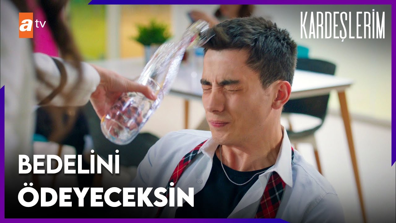 Afra'dan Sarp'ın suratına bir bardak su! - Kardeşlerim 69. B&ouml;l&uuml;m