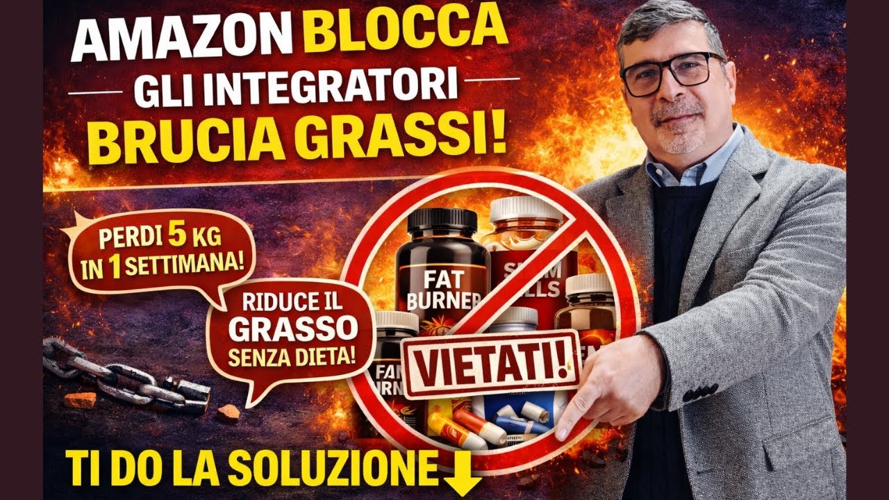 URGENTE Integratori brucia grassi BLOCCATI da Amazon: il problema sono i claims! Ecco come risolvi!