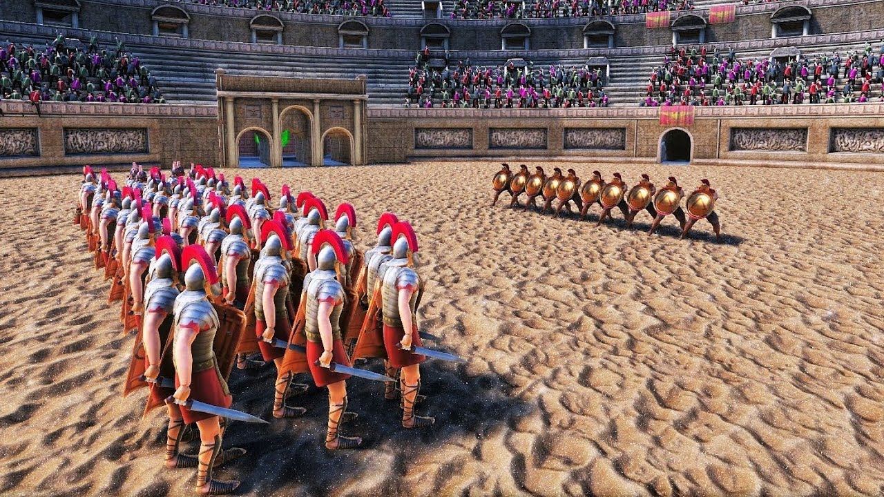 10 SPARTANS vs 50x EVERY UNIT - Ultimate Epic Battle Simulator UEBS