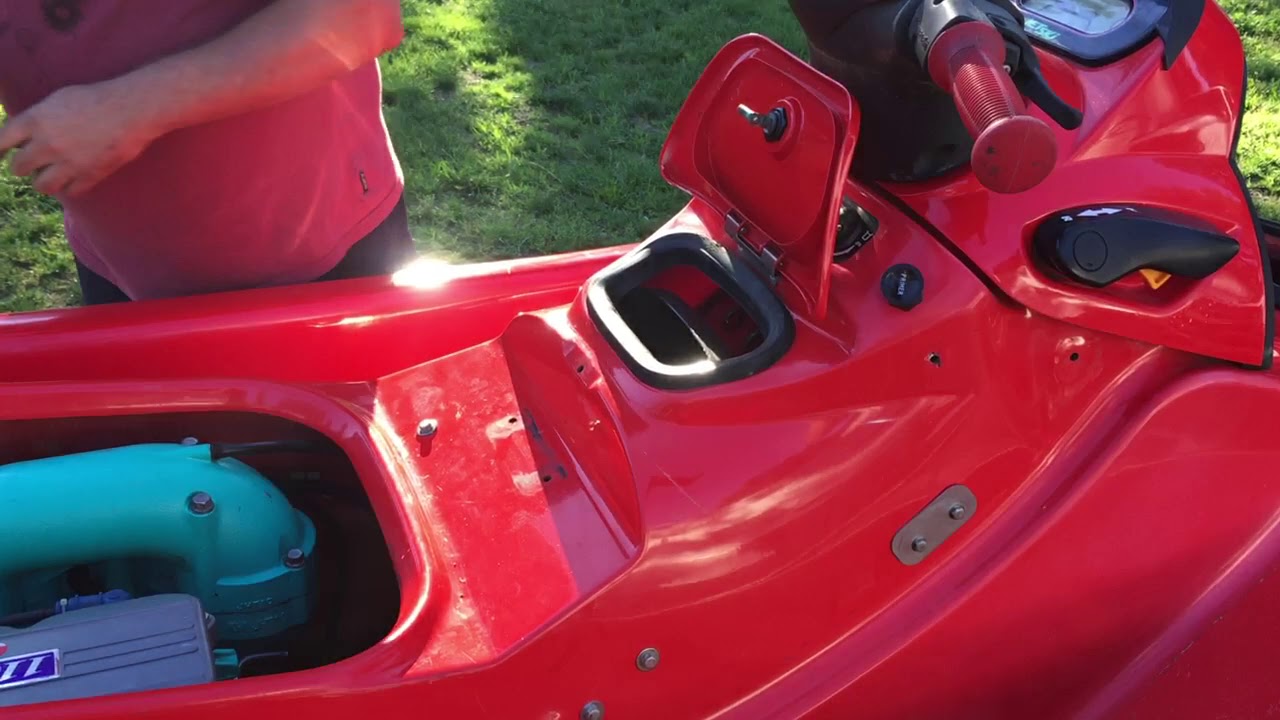 How to remove the fuel sending Unit from a Kawasaki STX 1100 STX 900 STS 900