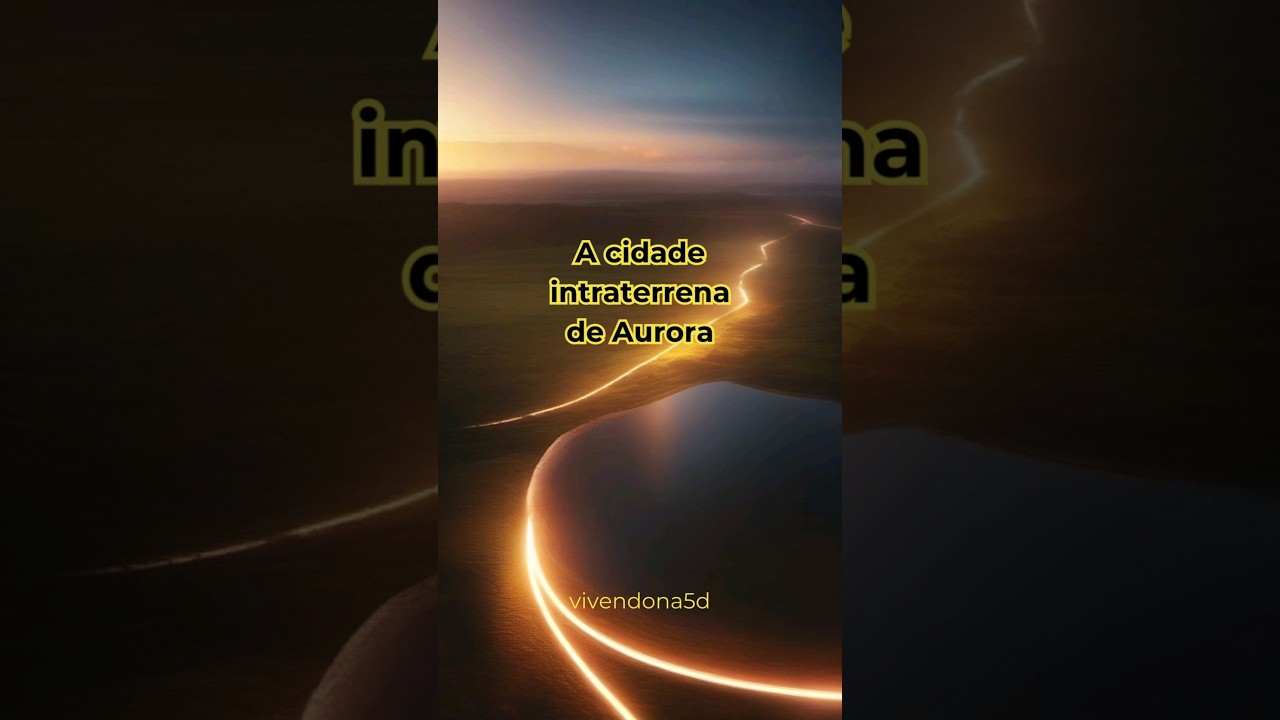 A cidade intraterrena de Aurora #intraterrenos #aurora #erks #miztlitlan #trigueirinho #shorts