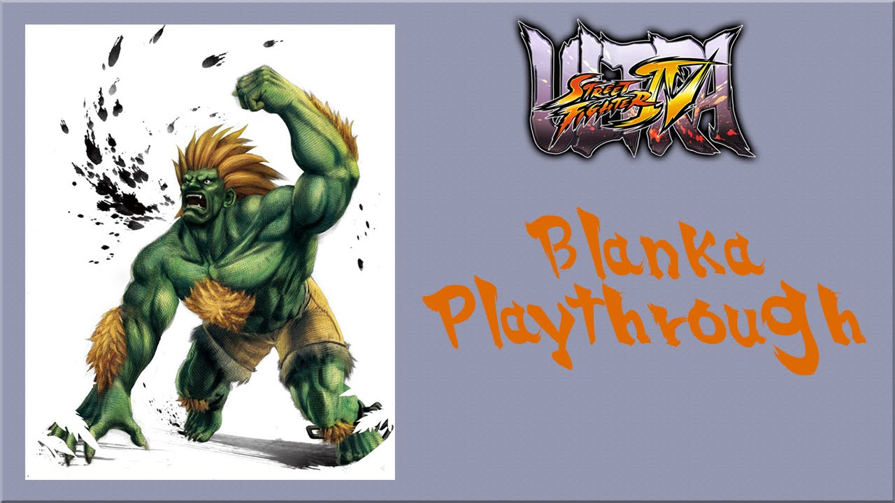 Ultra Street Fighter IV - Blanka Arcade Mode Playthrough