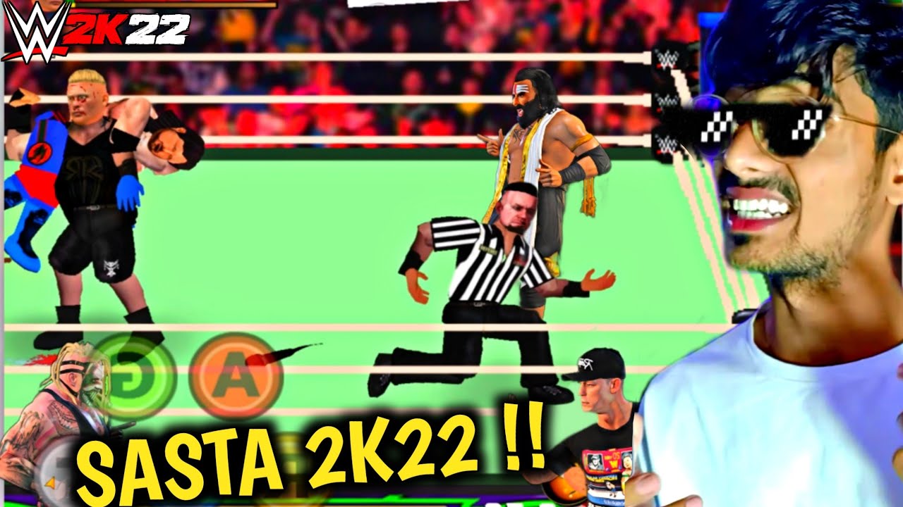 I Downloaded Best WWE 2K22 ANDROID MOD !!