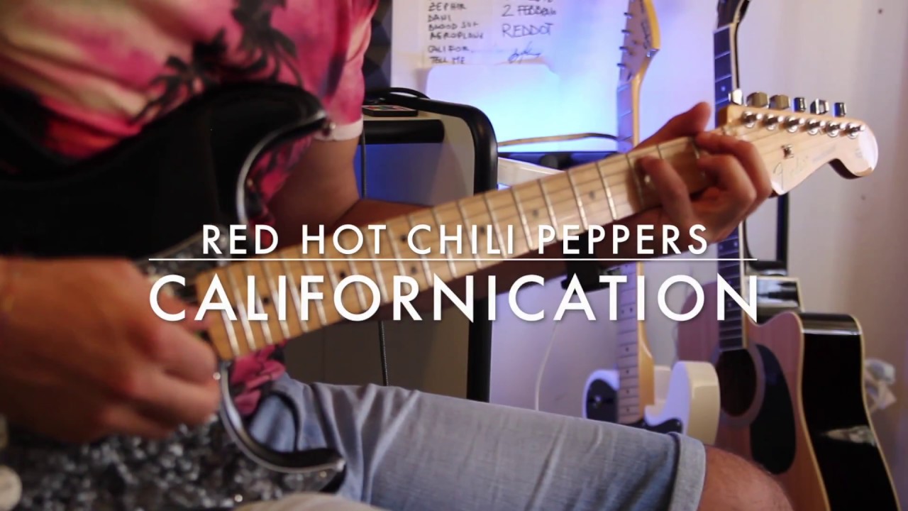 Californication - Red Hot Chili Peppers - The GuitarSketch ( Guitar Cover )